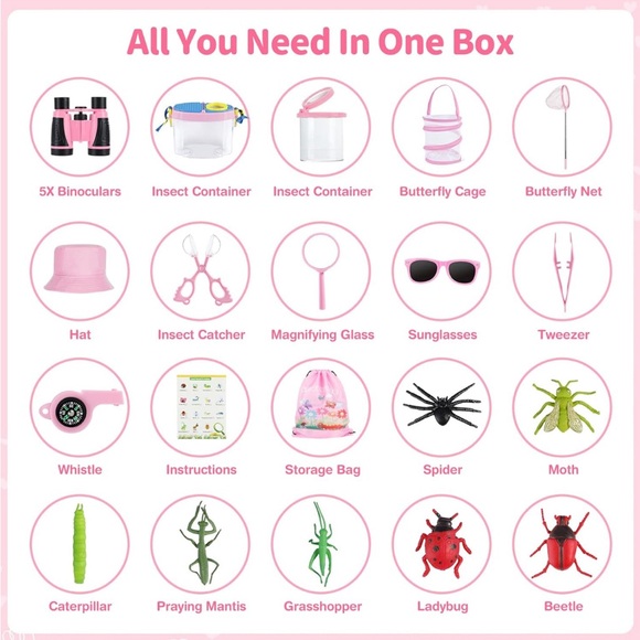 Giftinbox Pink Nature Explorer Kit (Brand New In Packaging) - Picture 3 of 7